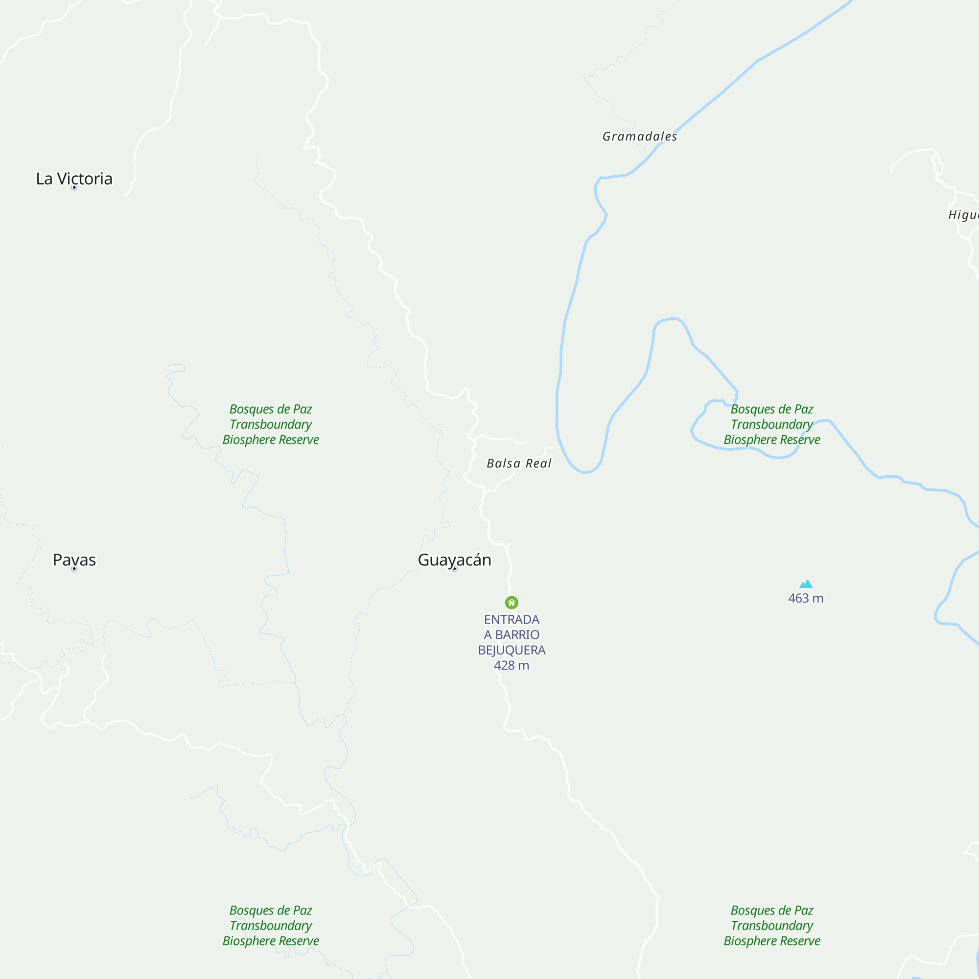 Familia castillo godos map