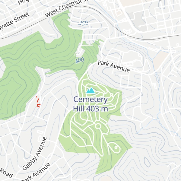Map of Cemetery Hill