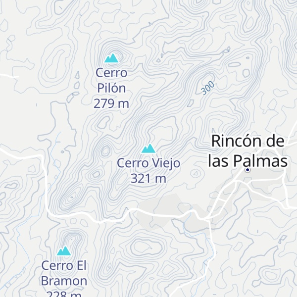 Map of Cerro Viejo