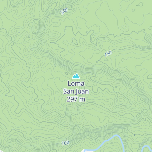 Map of Loma San Juan