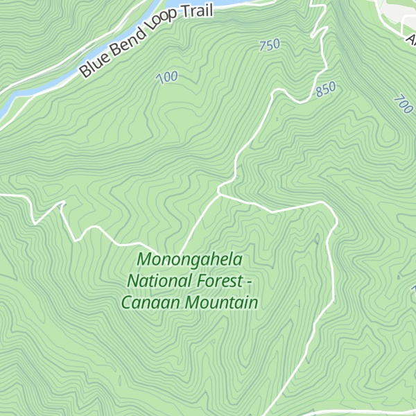Map of Round Mountain
