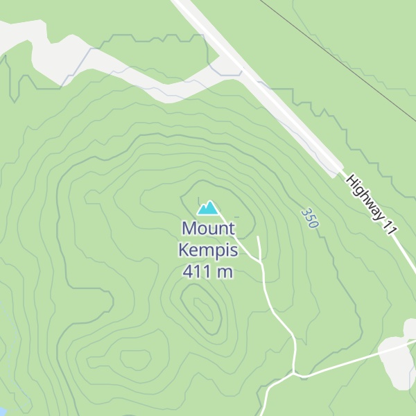 Map of Mount Kempis