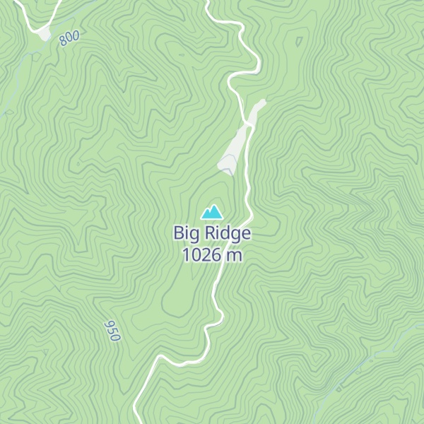 Map of Big Ridge