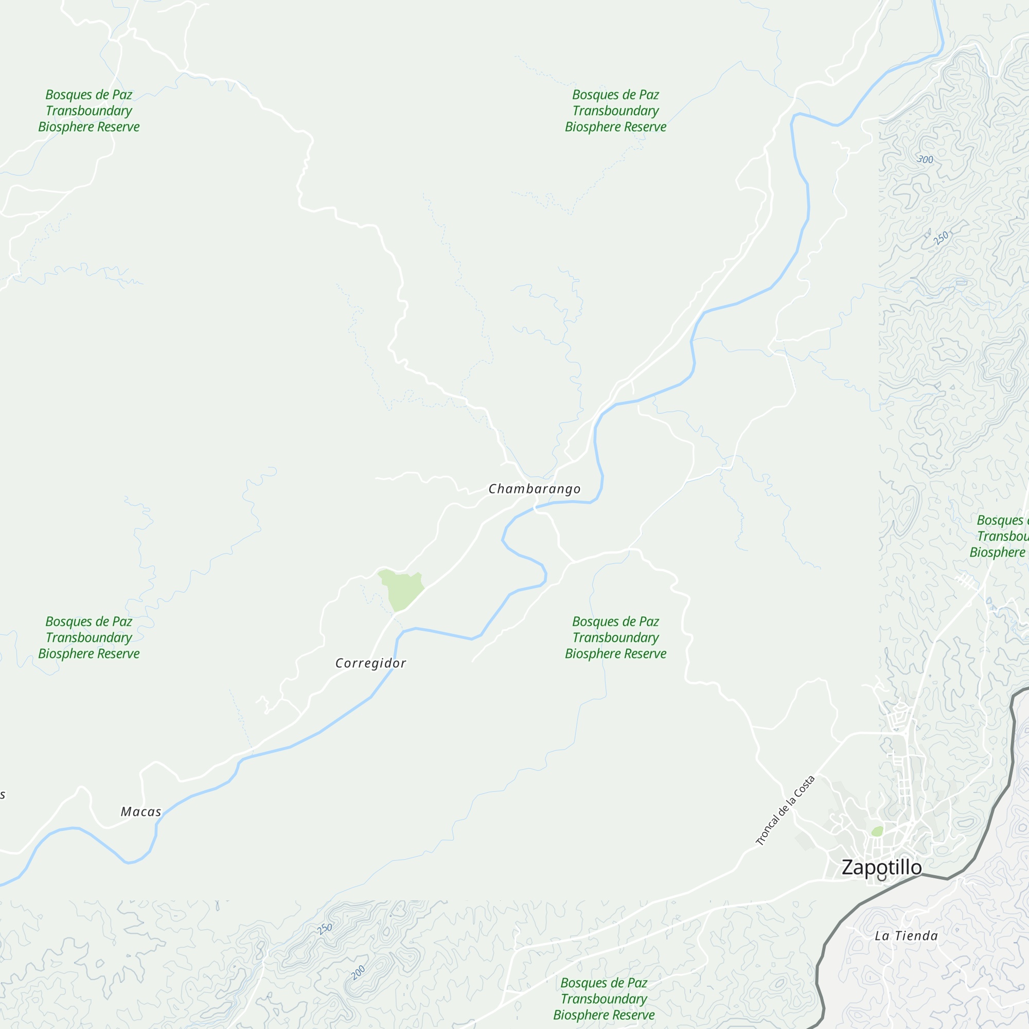 Zapata Rogel map