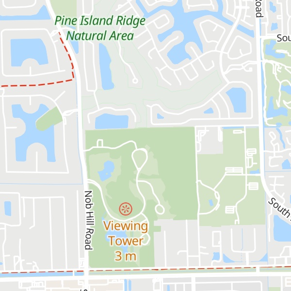 Map of Visitor Center