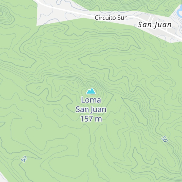 Map of Loma San Juan