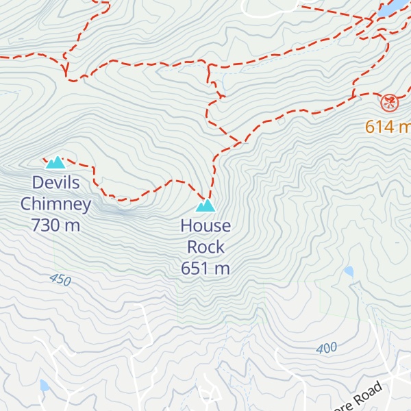 Map of House Rock