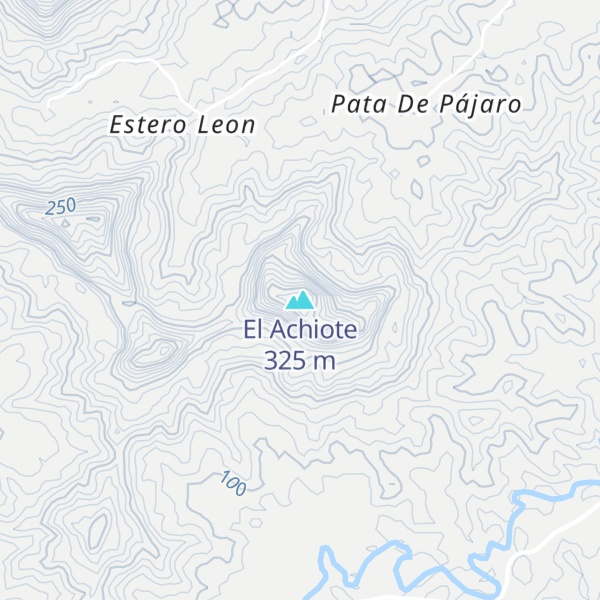 Map of El Achiote