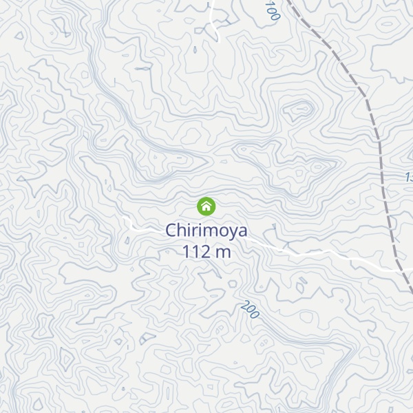 Map of Chirimoya