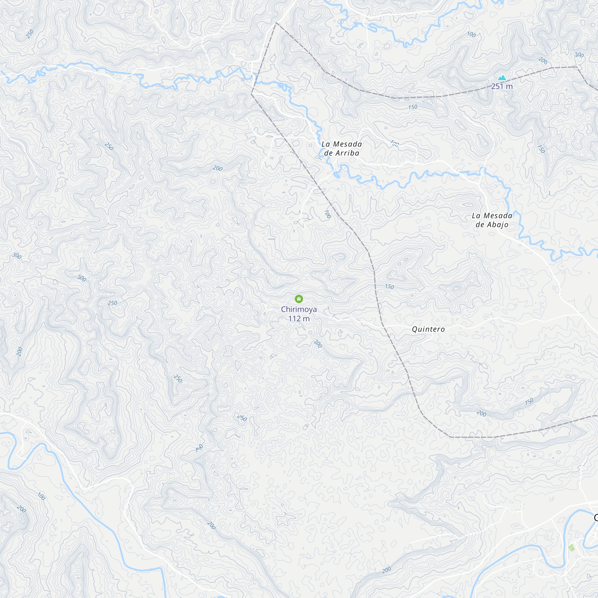 Chirimoya map