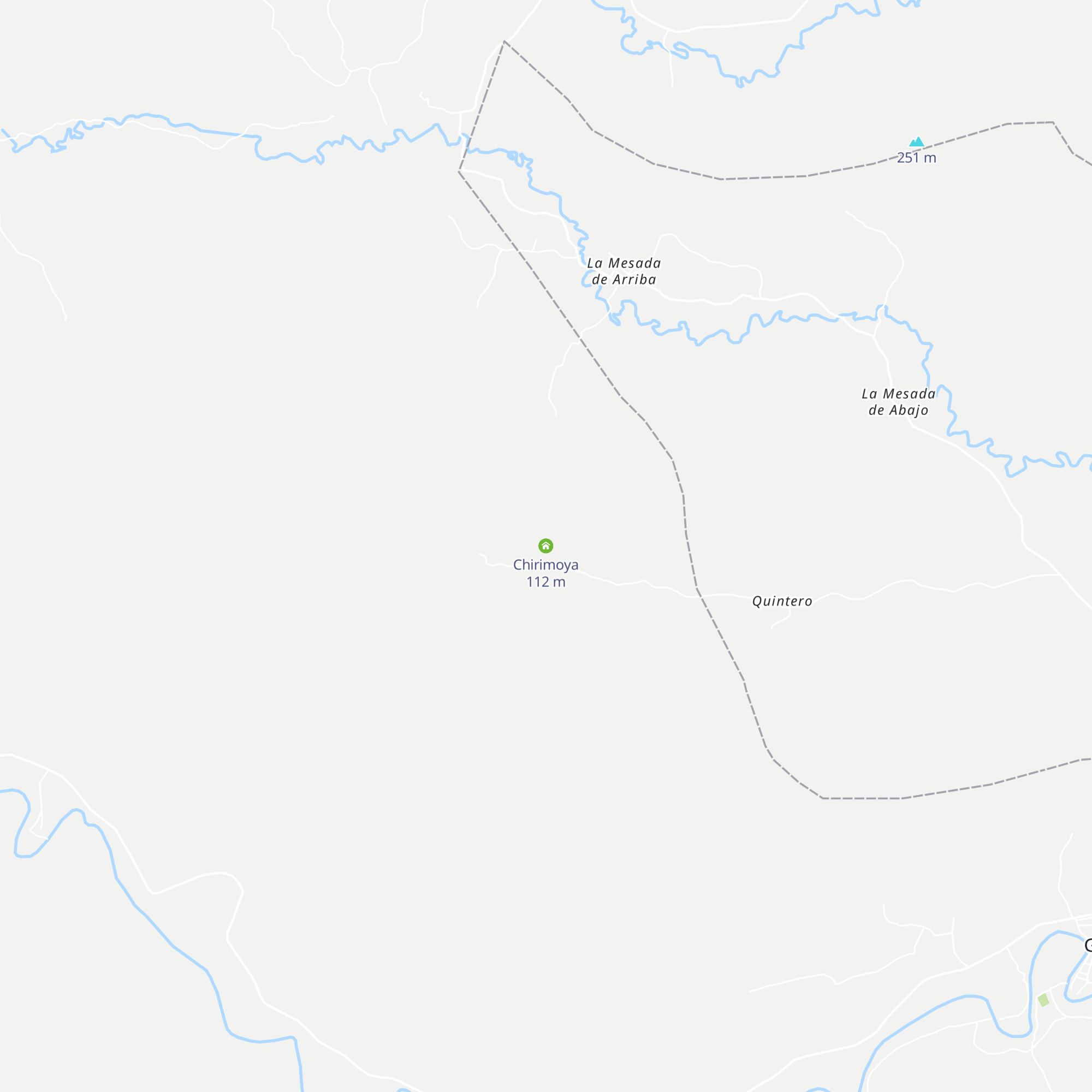 Chirimoya map
