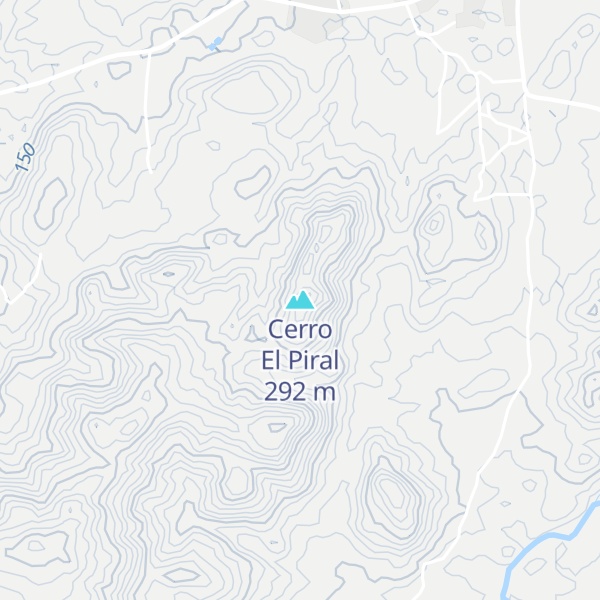 Map of Cerro El Piral