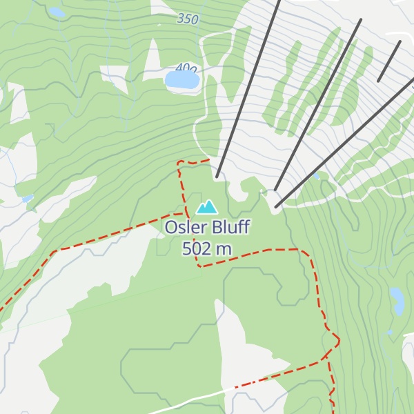 Map of Osler Bluff