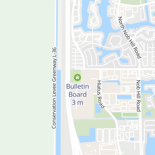 Map of Bulletin Board