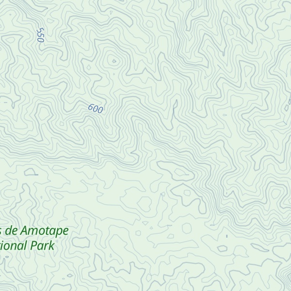 Map of Cerro Brunos