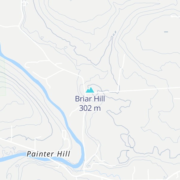 Map of Briar Hill