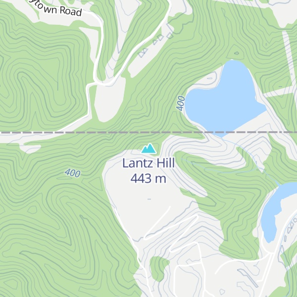 Map of Lantz Hill
