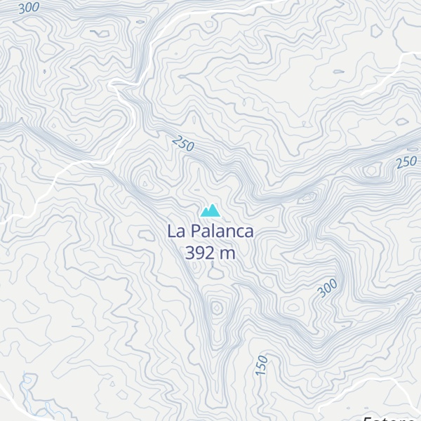 Map of La Palanca