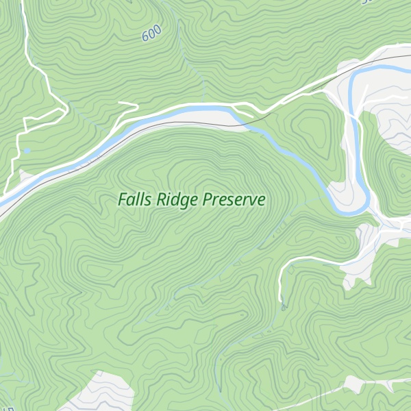 Map of Mill Knob