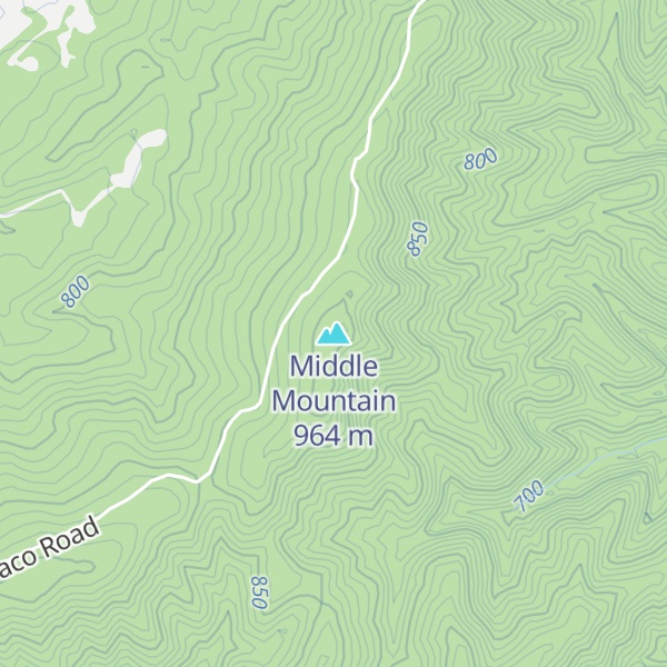 Map of Middle Mountain