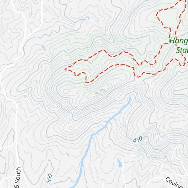 Map of Ruben Mountain
