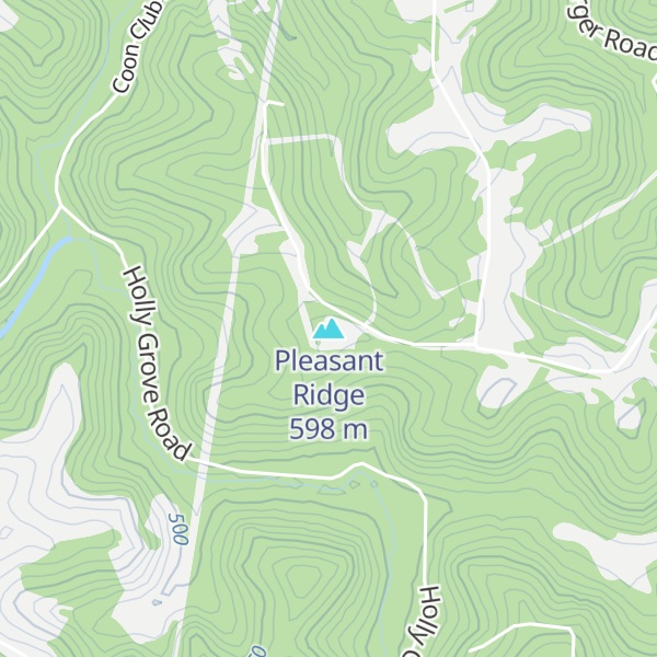 Map of Pleasant Ridge