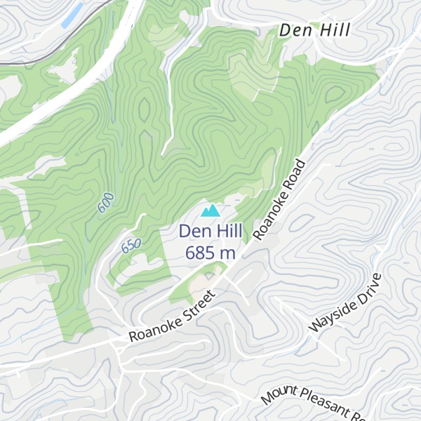 Map of Den Hill
