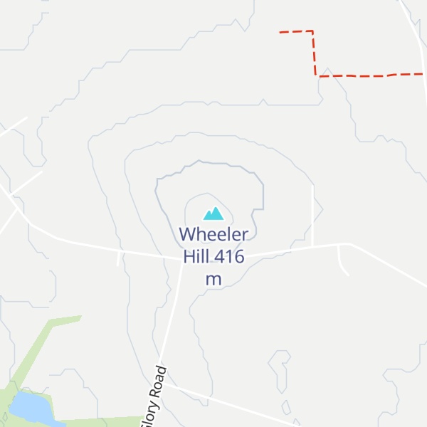 Map of Wheeler Hill