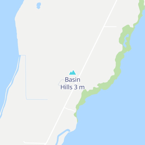 Map of Basin Hills