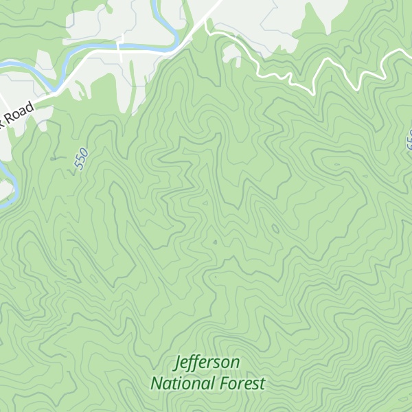 Map of Henry Soap Ridge