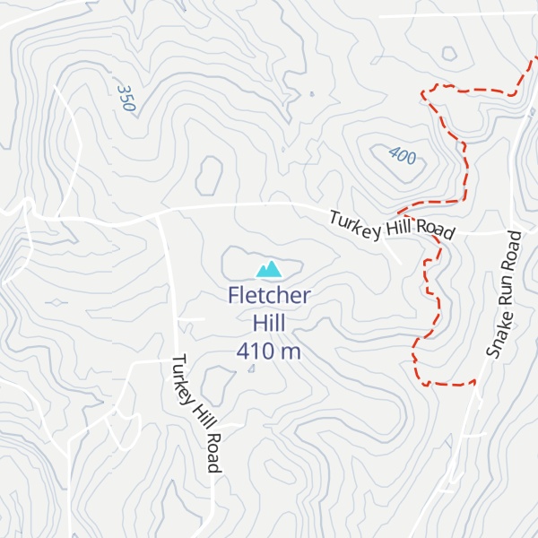 Map of Fletcher Hill
