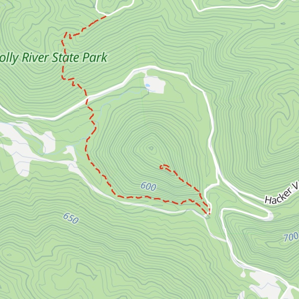 Map of Potato Knob