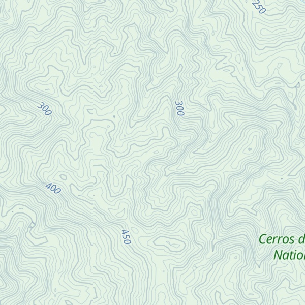 Map of Cerro La Cuesta de Cochas