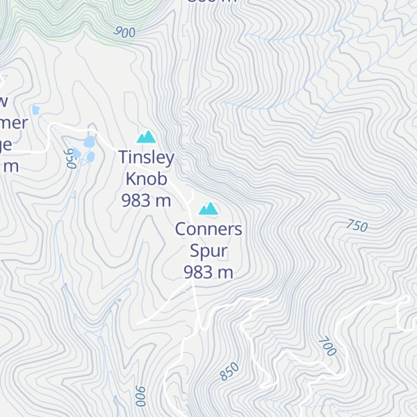 Map of Conners Spur