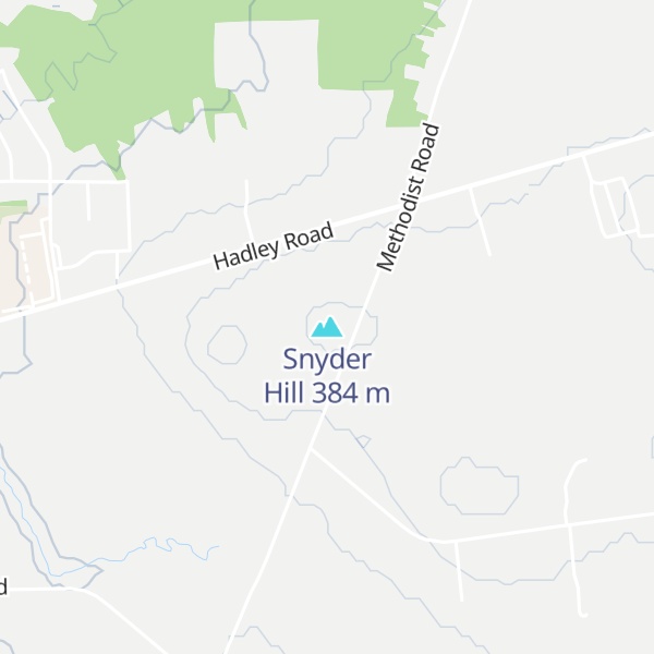 Map of Snyder Hill