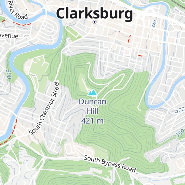 Map of Duncan Hill
