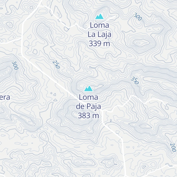 Map of Loma de Paja