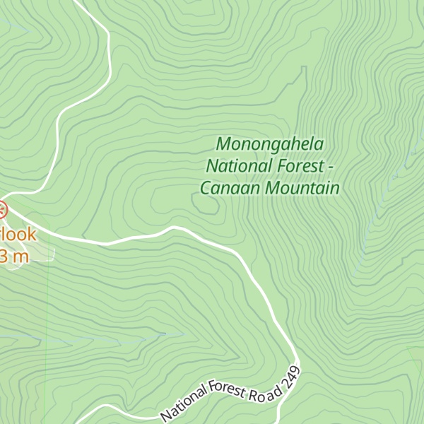 Map of Rocky Knob