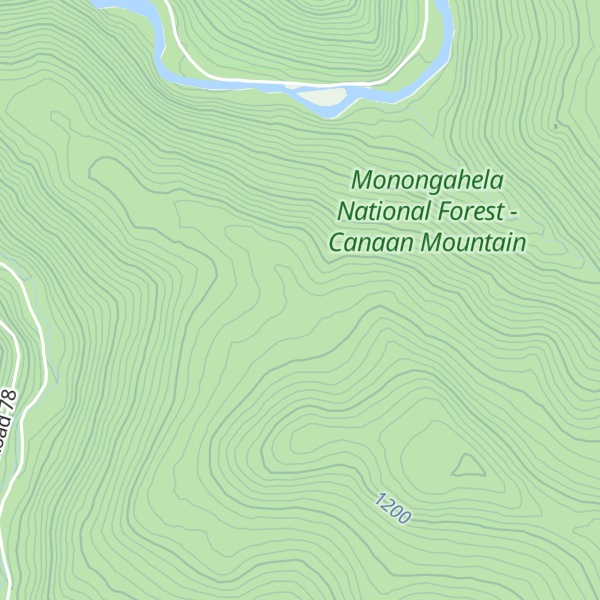 Map of Kennison Mountain