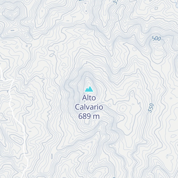 Map of Alto Calvario