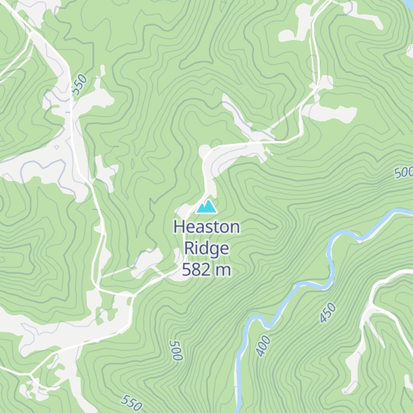 Map of Heaston Ridge