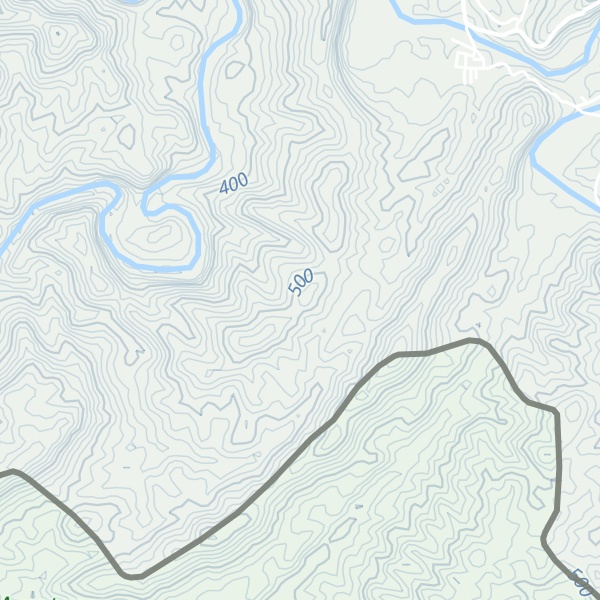 Map of Cerro Pulgueras