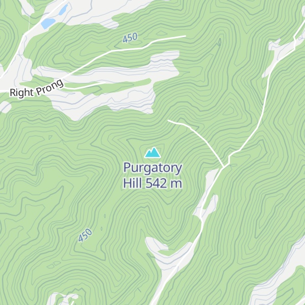 Map of Purgatory Hill