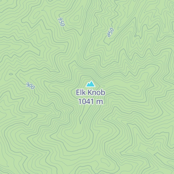 Map of Cove Mountain