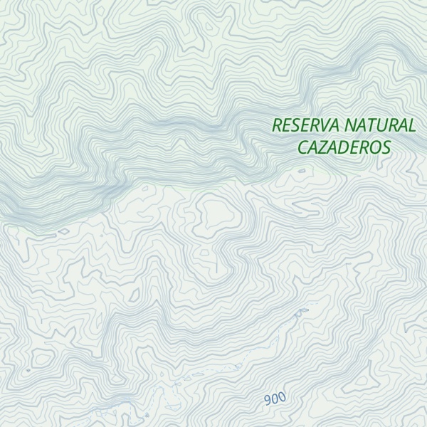 Map of Cerro Grande