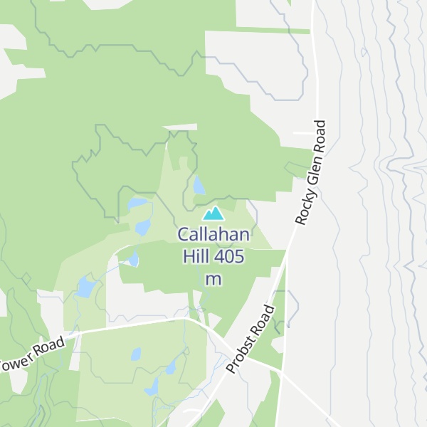 Map of Callahan Hill