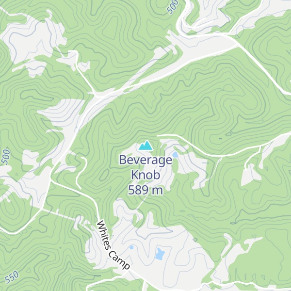 Map of Beverage Knob
