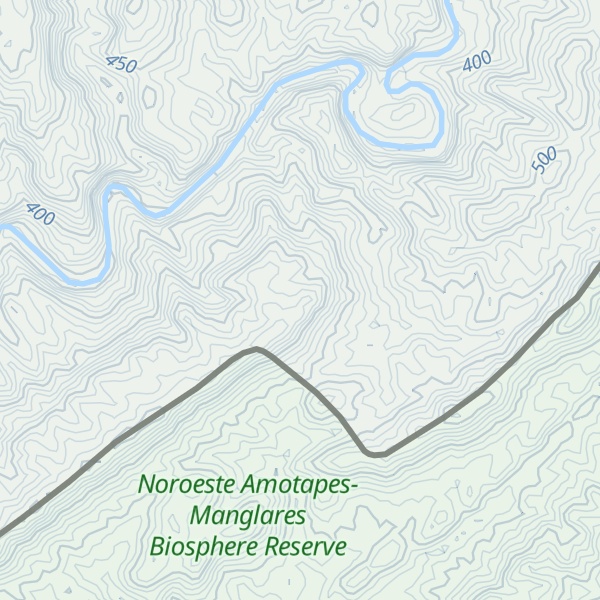 Map of Cerro Calabacitos