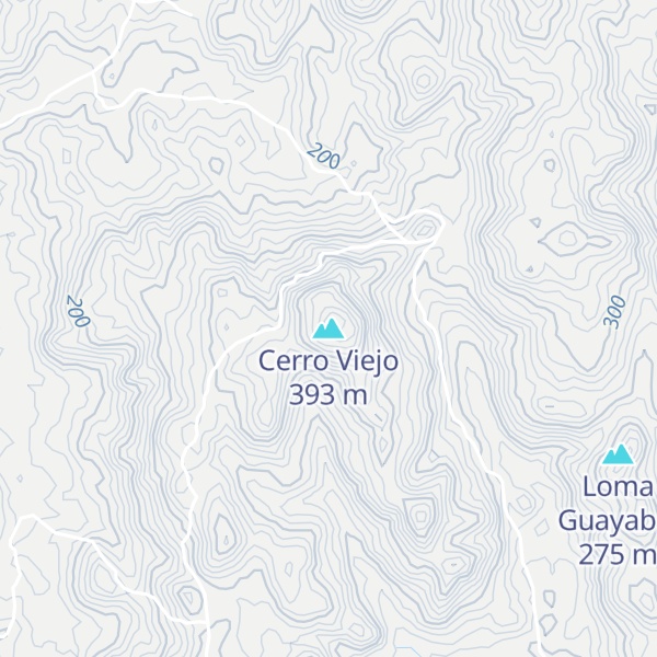 Map of Cerro Viejo