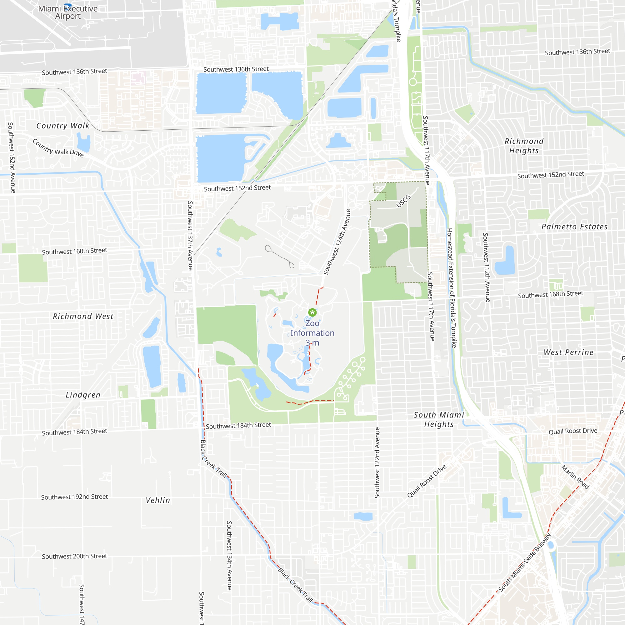 Zoo Information map